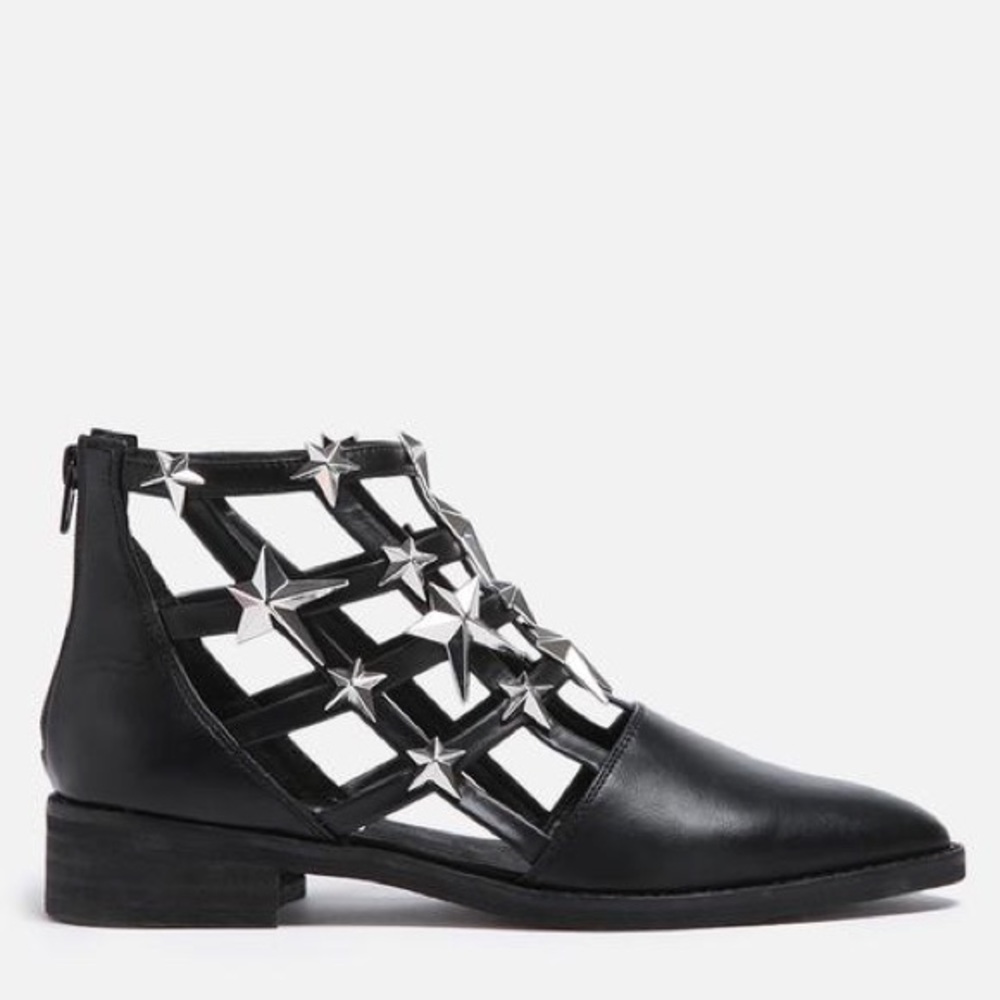 Miista E8 Star Studded Vegan Leather Boots